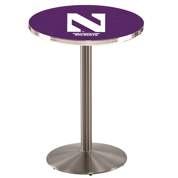 42" Stainless Steel Northwestern Pub Table